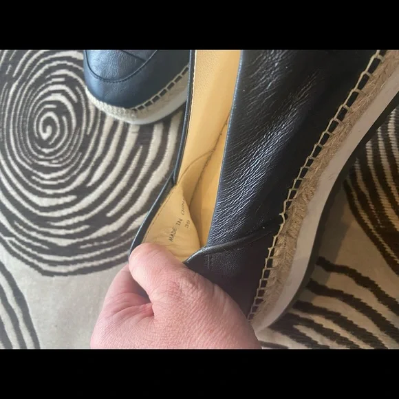 Jill Sander Navy Kenia Navy Blue Platforn Espadrilles - Picture 10 of 11